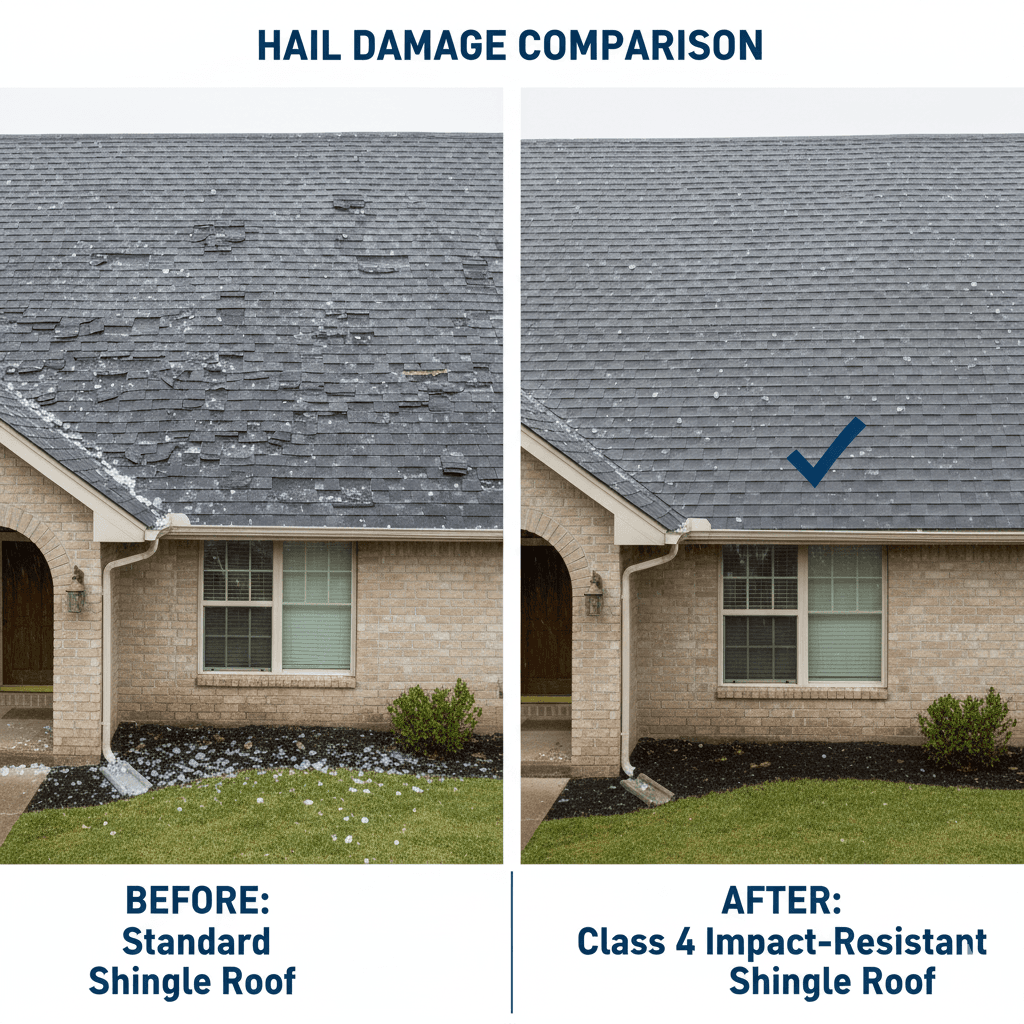 Hillsboro & Corsicana Hail Storm 2026: Roof Damage Guide for Hill County & Navarro County Homeowners