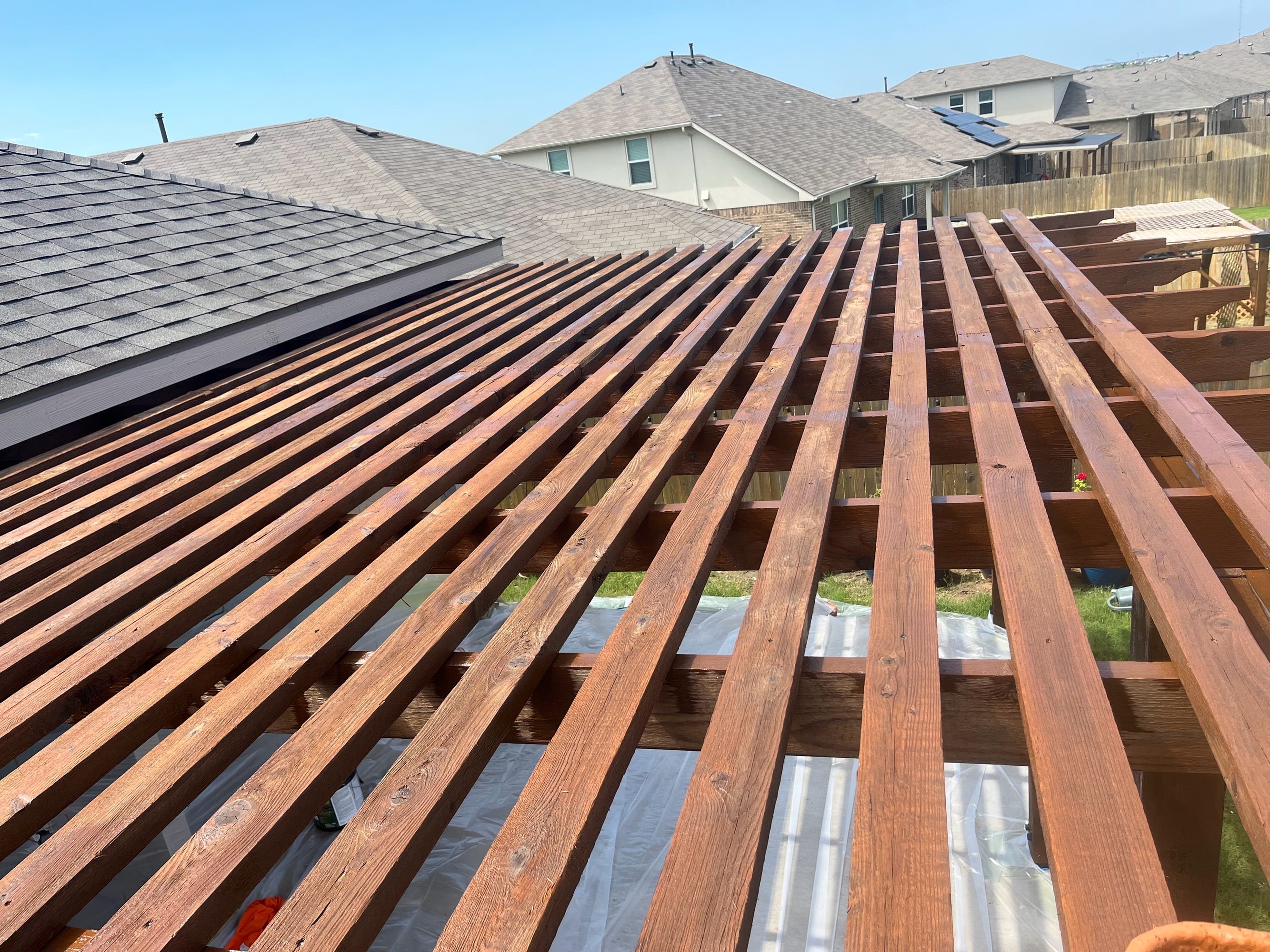 Pergola Construction in Central Texas